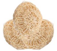 Hohopeti 3Pcs Sisal Bath Scrubbers 13X13Cm Body Exfoliating Shower Balls for Skin Cleansing and Foam Bathing, Convenient Natural Fiber Loofahs for Bathroom Shower Use