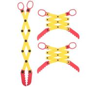 Hohopeti 3pcs Stem Robot Grabber Arm for Interactive Mechanical Hand Model for Science Experiment Educational DIY Physics Tool Enhances Cognitive Skills and Teamwork