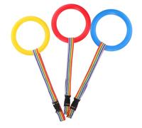 Hohopeti 3Pcs Walking Rope with Smooth Handles for Preschool Outdoor Safety Reusable and Portable Stray Transition Rope for Kindergarten Activities