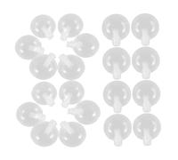 Hohopeti 40pcs Replaceable Dog Squeakers Plastic Noise Makers for Plush and Soft Repair Pet Squeaker Inserts for Clear Sound Restoration and Playtime