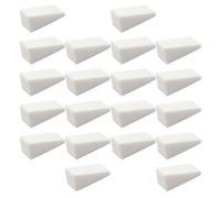 Hohopeti 48pcs Beauty Sponge Tool Makeup Wedges Applicator for Gradient Nail Manicure and Pedicure