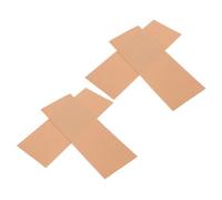 Hohopeti 4pcs Adhesive Shoe Sole Protectors for High Heels Non-Slip Cushion Pads with Shock Absorbing Insoles Noise Reduction Anti-wear Bottom Grip for Women Khaki