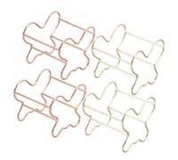 Hohopeti 4pcs Beauty Sponge Holders Decorative Makeup Puff Drying Racks Hollow Design for Air Circulation Sturdy Material for Friends and Family