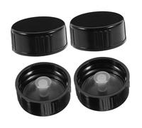 Hohopeti 4pcs Cap Round Screw Caps for Bottles Leak Wine and Beer Seal Lightweight and for Brewing and Storing Liquor