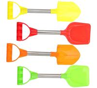 Hohopeti 4Pcs Childrens Snow with Ergonomic Handles for Outdoor and Sand Fun Portable Cartoon Shaped Snow for Ages Easy to Use for Making Random Color