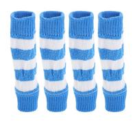 Hohopeti 4pcs Dog Elbow Protector Sleeve for Dogs and Pets, Knitted Polyester Leg Wrap with Comfortable Protection and Minimizing Slipping, for Playtime and Outdoor Winter Walks