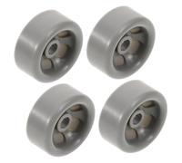 Hohopeti 4pcs Drying Machine Idler Pulley Wheels Dryer Bearing Accessories for Smooth Extends Dryer Life Reduces Friction Loss Compatible Tumble