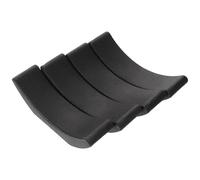 Hohopeti 4pcs Dumbbell Shockproof Rubber Pads for Floor Protection Heavy-duty Weight Rack Liners Horizontal Dumbbell Rack Stand Accessories for Home Gym Equipment