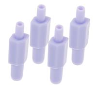 Hohopeti 4pcs Electric Breast Pump Tube Connectors and Lightweight Hose Fittings for Various Electric Models Easy to Use and Portable Nursing Accessories