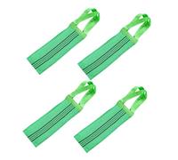Hohopeti 4pcs Exfoliating Shower Towels for Back Long Reach Back Scrubber for Gentle Dead Skin Removal Soft Skin-Friendly Material Efficient Dirt Cleaning for Men and Women Bathing