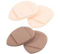 Hohopeti 4pcs Mini Powder Puff for Makeup Concealer Foundation Application Soft Thin Fingertip Design for Precise Face Use Suitable for Dry and Wet Cosmetics for Women