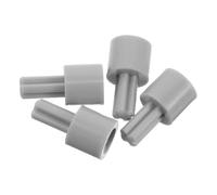 Hohopeti 4pcs Motor Adapter Wheel Connectors Compatible with Lego Cross Shaft Coupling Plastic DIY Car Parts for Motorization Robot Vehicle Accessories