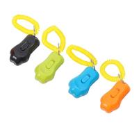 Hohopeti 4pcs Pet Training Clickers for Dog and Cat Clicker Dog Trainer Strap for Obedience Training and Teaching Tricks