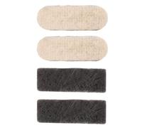 Hohopeti 4pcs Replacement Catalytic Pads for Heater Platinum Heating Catalyst Ceramic Fiber Fast Heating Reliable Performance Hand Warmer Inserts for Outdoor Camping and Office Use