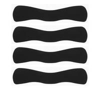 Hohopeti 4pcs Reusable Silicone Eyelash Isolation Pads for Lash Extensions Wave Shape Forehead Pallet Lash Extension Tools Comfortable Protective Barrier for Professional and Home Use