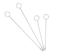 Hohopeti 4pcs Ribbon Threader Crochet Hook for Drawstring Threader and Thread Guide for Beginner Sewing Machine and Upholstery Thread Projects