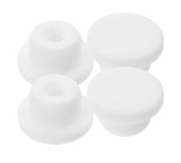 Hohopeti 4Pcs Silicone Water Flosser Tank Stopper Replacement 25Mm Diameter Leakproof Seal Caps Compatible with Oral Irrigator Water Tank for Travel and Daily Use