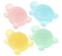 Hohopeti 4pcs Soap Bars Turtle Shaped Body Soap for Boys Handmade Essential Oil for Gentle Moisturizing for Bath Time