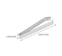 Hohopeti 4pcs Stainless Steel Cooking Tweezers Flat and Tip Fish Bone Remover Pig Hair Remover Kitchen Tool for Home and Restaurant Use