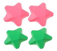 Hohopeti 4PCS Star Shaped PU Hand Strengthener Balls for Arthritis Therapy and Hand Exercise, Finger Grip Squeeze Balls for Seniors, Stress Relief and Rehabilitation Trainer