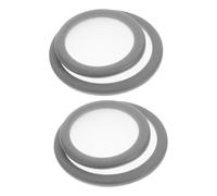 Hohopeti 4pcs Stethoscope Diaphragm Replacement Kit Compatible with Brands Adult Pediatric Bell Cover Spare Medical Accessories for Easy Maintenance and Cleaning