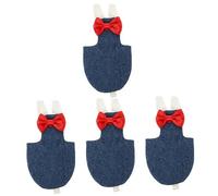 Hohopeti 4pcs Washable Bird Diaper for Parrots and Cockatiels Stylish and Comfortable Flight Suit for Pet Birds Made of for Easy Movement and -term Use