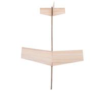Hohopeti 4pcs Wooden Airplane Kit DIY Glider Planes for Adults Easy Assembly Puzzle Model with Smooth Educational Wood Craft for Creative Learning and Display
