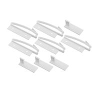 Hohopeti 5 Sets Invisible Safety Drawer Locks with Strong Adhesive Tool Cabinet Latches for Care Pet Protection and Furniture Security Kitchen Cupboards and Countertops
