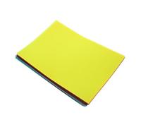 Hohopeti 50 Sheets Colored Cellophane Sheets Translucent Lightweight Wrap for DIY Crafts Art Projects Candy Wrapping Decorative Light Effects Creative Classroom Use