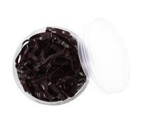 Hohopeti 500pcs High Elastic Disposable Hair Ties for Women and Stretchable Rubber Bands for Thick Thin Hair Gentle No-damage for Ponytails Buns and Braids