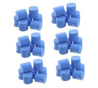 Hohopeti 50pcs Ant Nest Accessories Test Tube Stopper Sponge Plug for Ant Farm Habitat Feeding Equipment Farming Supplies