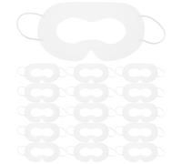 Hohopeti 50pcs Disposable Vr Eye Mask Pads Nonwoven Sweat Absorbing Liners Breathable Facial Interface Barrier Covers for Vr Glasses Disposable Eye Covers for Headset Use