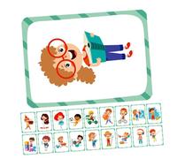 Hohopeti 50pcs Interactive Reward Cards for Positive Behavior Encouragement Family Growth Educational Cards for Cognitive Development and Social Skills Building