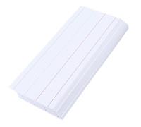 Hohopeti 50pcs Letter Cards Strips for Classroom Supply Smooth Writing Sentence Strips Teaching Alphabet Grammar Punctuation Practice Speech Language Resources