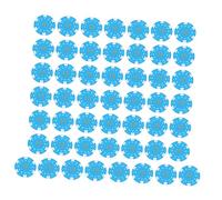 Hohopeti 50pcs Plastic Chips Game Tokens for Counting Sorting Classroom Bingo Carnival Prizes and Gambling Play Props