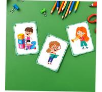 Hohopeti 50pcs Reward Punch Cards for Classroom Behavior Management Paper Early Childhood Education Cards to Encourage Positive Social Skills and Cognitive Growth