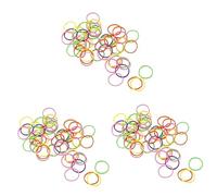 Hohopeti 510pcs Mixed Pet Rubber Bands for Dog Grooming Elastic Hair Accessories for Knots Bows and Braids for Cats and Dogs and Reusable Hair Bands