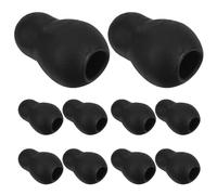 Hohopeti 5pairs Silicone Gourd Earplugs Replacement Soft Ear Tips for Stethoscope Use in Clinical Settings