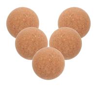 Hohopeti 5Pcs 36Mm Foosball Cork Balls Table Soccer Accessory Replacement Set for Table Football Game