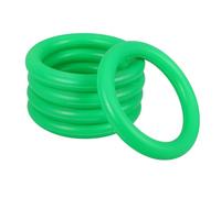 Hohopeti 5pcs Ball Display Stands PP Basketball Soccer Volleyball Holders Stable Base Rings for Indoor Outdoor Use