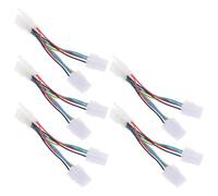 Hohopeti 5PCS Electric Bike Motor Conversion Cable Harness Connector for Electric Scooter E-Bike Motor Extension Wire Adapter Compatible with New National Standard