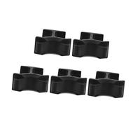 Hohopeti 5pcs Finger Mounted Whistle Holder Portable Slip Plastic Clip for Sports Referees and Trainers Secure Grip Accessory for Outdoor Activities and Events