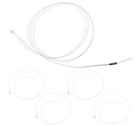 Hohopeti 5pcs High Accuracy Type Thermocouple Probe Temperature Sensor with Connector Cable for Printer Hotend and Heated Bed Heat Resistant Power Connector Wires