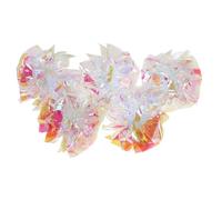 Hohopeti 5pcs Interactive Crinkle Cat Balls for Indoor Cats Lightweight Plastic Play Balls with Sound to Stimulate Kitten Exercise and Boredom