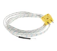 Hohopeti 5Pcs K-Type Thermocouple Temperature Probe Sensor 3M Mini Flexible Replacement Temperature Sensor for Thermocouple Tm902C Tes1310 Compatible 50 to 400°C Measurement Range