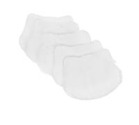 Hohopeti 5PCS Mini Cat Plush Blanket Soft Fuzzy Dollhouse Carpet Small White Plush Miniature Mat for Dollhouse Decor Nursery Shelf Accessories
