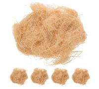 Hohopeti 5pcs Parakeet Craft Material Finch Nesting Material Multipurpose Craft Option Natural Raffia Fiber 8.66x4.72x1.57in Cage Use for Garden Birds and Chicks Easter