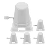 Hohopeti 5pcs Plastic Clockwork Movement DIY Accessories for Walking Robot Craft Wind-up Parts for Creative Clay and Handmade Projects Fine Motor Skill Development Kit