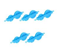 Hohopeti 5pcs Plastic Pulley for Physics Mechanic Teaching Equipment School Experimental Tools for Student Learning Interactive Educational to Enhance Practical Skills