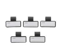 Hohopeti 5pcs Stethoscope Name Tags Id Plates Two-sided Plastic Identification Holders for Medical Professionals Compatible with Stethoscope Tubes